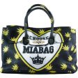 Mia bag borsa fantasia da donna colore Nero-Giallo UNI